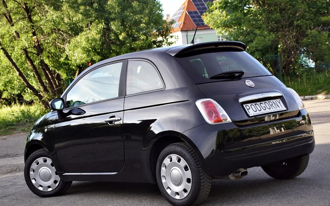 Fiat 500 cena 19900 przebieg: 174295, rok produkcji 2012 z Krynica-Zdrój małe 67